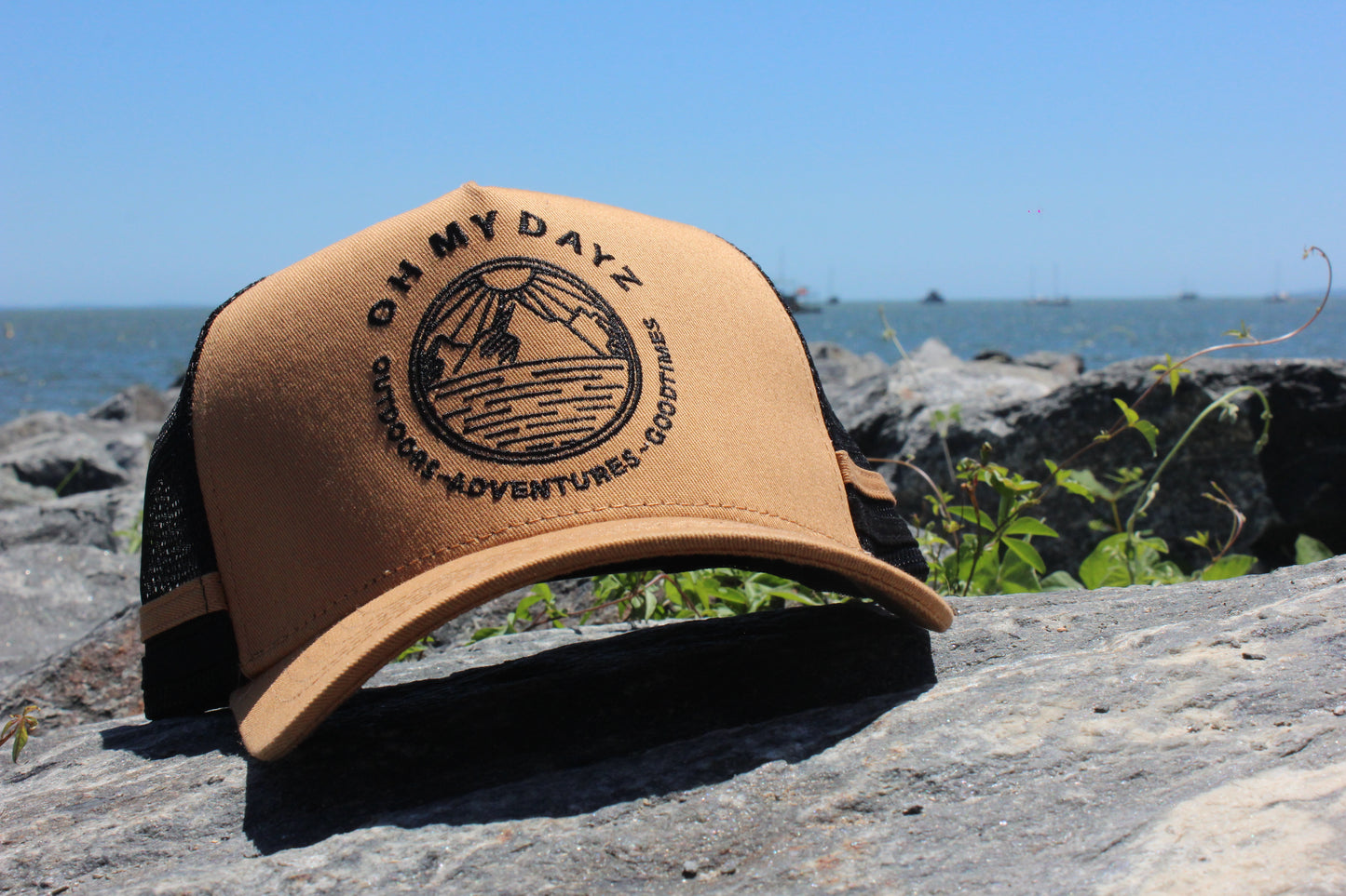 Tan Trucker Cap