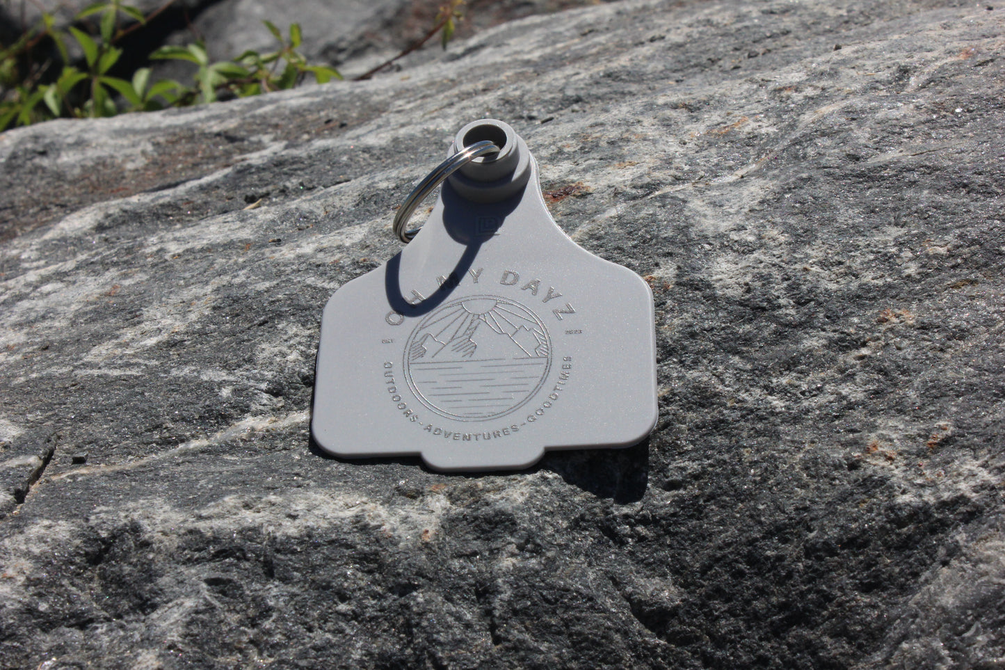 Cattle Tag Key Ring