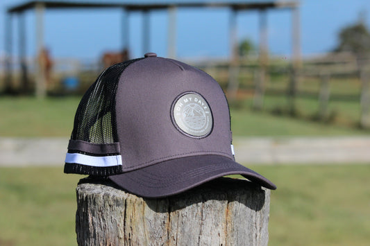 Grey Badge Trucker Cap